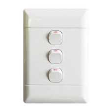SWITCH 3 LEVER WHITE
